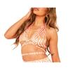 Missy Empire Womens/Ladies Zebra Print Halter Top