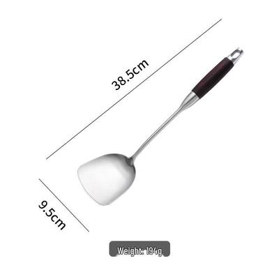 Wooden Handle 316 Stainless Steel Kitchen Utensil Set