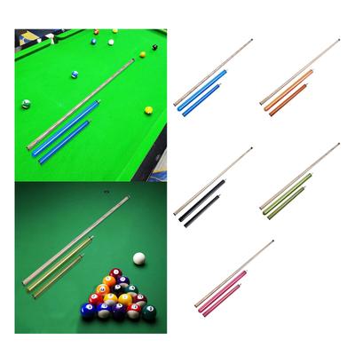 Billiard Pool Cue Wooden Billiard Cue Split Hardwood 3 Sections Accessory Punch