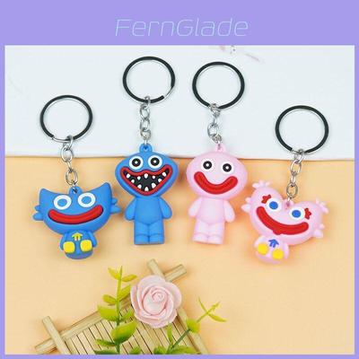 Stylish Poppy Playtime Silicone Keychain For Anime Lovers