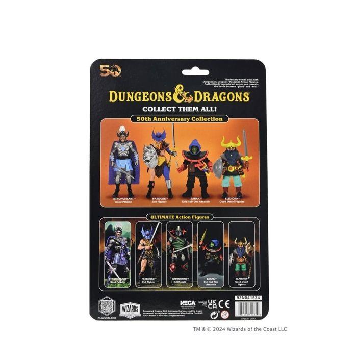 Neca - Dungeons &amp; Dragons - Figurine 50th Anniversary Elkhorn on Blister Card 18 cm