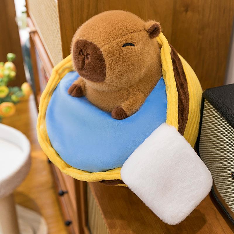 Bath capybara doll bath kapibara doll guinea pig plush toy pillow doll