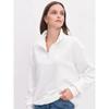 Loose Half Zipper Top Fashion New Fashion Casual Pure Color Loose Half Zipped Stand Collar Sweatshirt