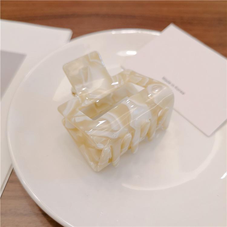 Korean Leopard Print Acetate Shark Hair Clip