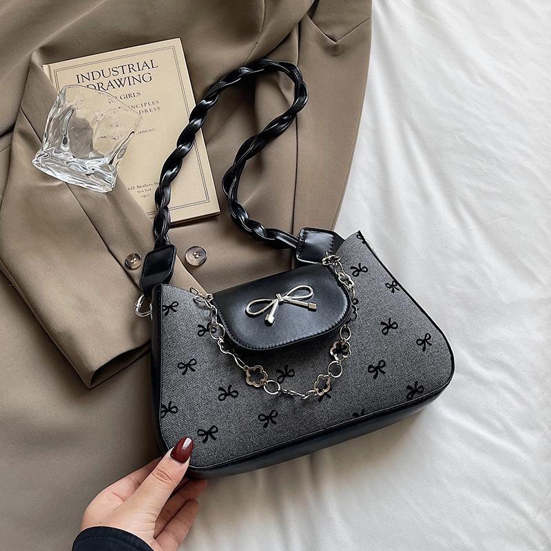 

Нишевая сумка класса люкс для женщин Новая модная сумка подмышку для женщин Ins Модная универсальная сумка через плечо для женщин