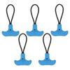 5 Colors Zipper Pull Puller End Fit Rope Tag Fixer Zip Cord Tab Replacement Clip Broken Buckle Travel Bag Suitcase Tent Backpack