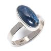 Natürlicher Blauer Kyanit Edelstein Handgefertigt 925 Sterlingsilber Schmuck Ring Größe 7 Z4o81