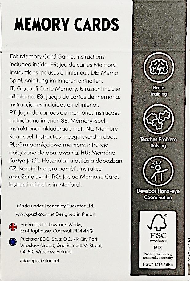Pkgame14 Moomins Memory Game for Children
