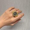 Korean Style Retro Hipster Watch Ring - Trendy Men's Hand Jewelry Accessory