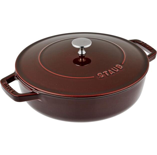 

Сковорода Zwilling Staub Chistera 24 см гранатово-красная 2,4 л (40511-512-0)