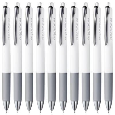Pentel Ballpoint Pen Flow Tune Black 10 Pieces Oil-based 0.5mm BZN205-A