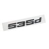 For BMW 530d 520d 535d 525d Car Fender Side Stickers Rear Bumper Stickers Rear Door Trunk Badge Adhesive Accessories