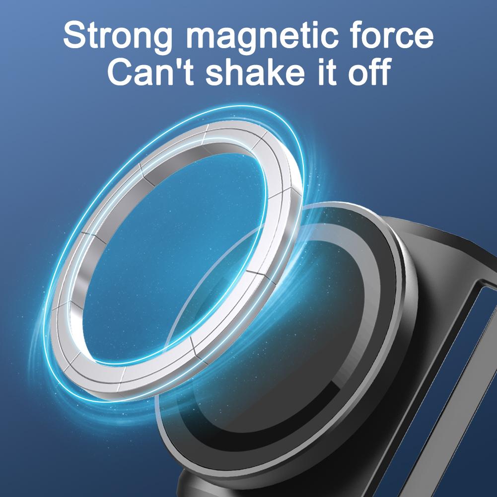 Magnetic Phone Holder Multifunctional Strong Magnetic Suction Phone Bracket Black Water Cup Cell Phone Stand for Stanley Tumbler