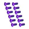 BOLANY 12pcs Mountain Bike Disc Brake Rotor Bolts Screws Alloy Steel Disc Rotor Screws