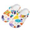 Soft Printed EVA Casual Clogs Unisex Soft Sole Breathable Lightweight Slip On Sandals Slippers Summer Daily Leisure Shoes