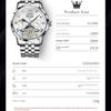 OLEVS Brand Multi-functional Men's Watch Luminous Waterproof Automatic Mechanical Watch Men's Watch