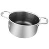 Garnek Stalowy Nieprzywierający Orion Cookcell Hybryd 24 Cm 4,8L