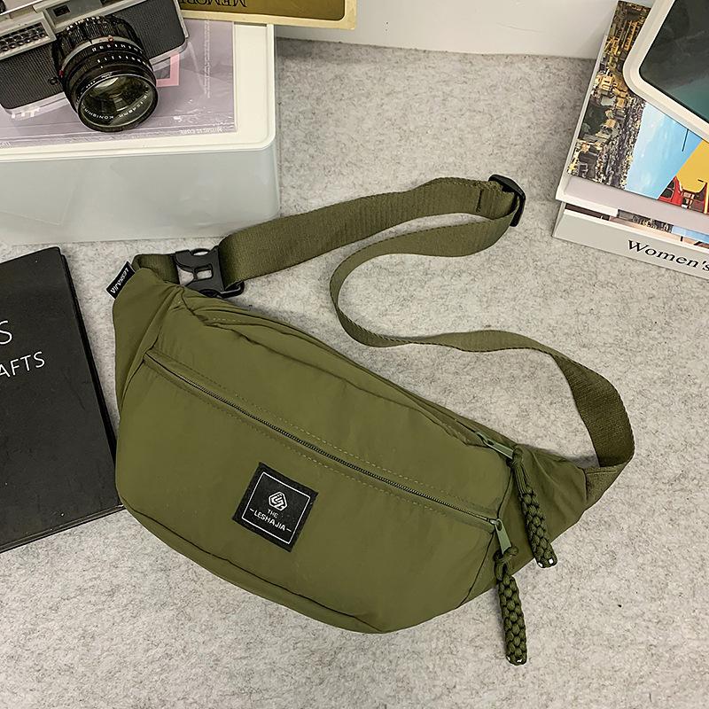 

Летняя новая мода нагрудная сумка нишевая сумка-пельмень спортивная поясная сумка женская сумка-мессенджер женская сумка сумка на плечо рюкзак зелёный