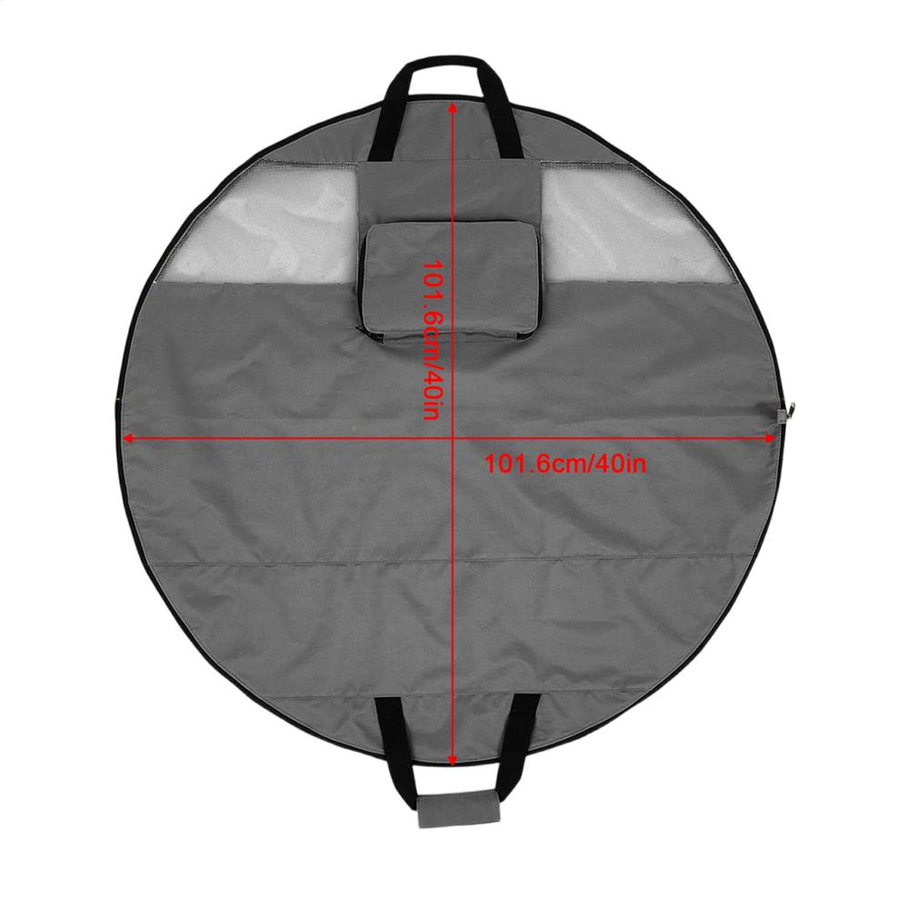 

Сумка-вэйдер для рыбалки, большой вместимости, водонепроницаемая, дышащая, для улицы, с ковриком для переодевания, для хранения вэйдеров, даффл-сумка для каякинга на открытом воздухе серый