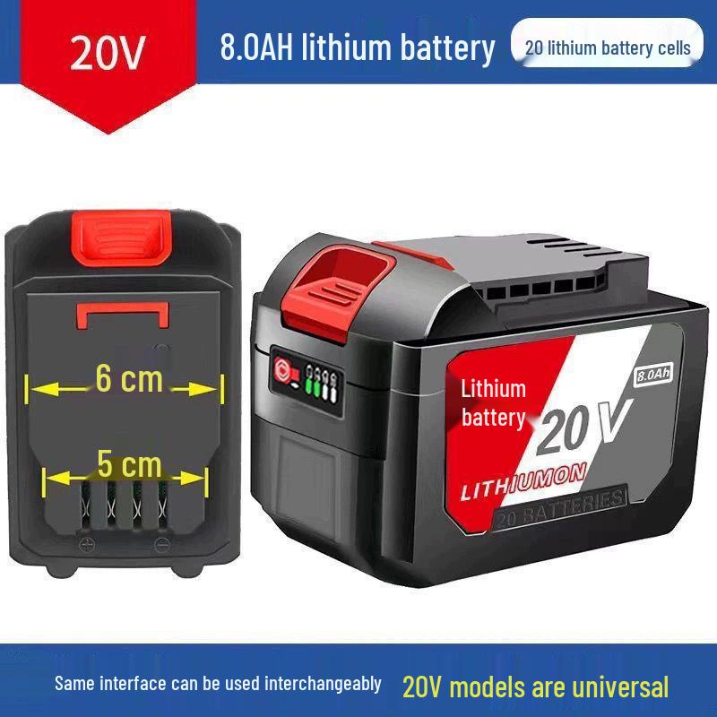 20V Dongcheng Power Tools Universal Lithium Battery for Angle Grinder, Electric Hammer, and Wrench