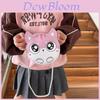 Adorable Cat Themed Korean Style Children's Bag For Girls Lightweight And Breathable