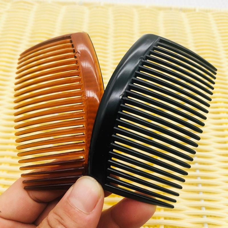1/3Pcs Simple 23 Teeth Hair Comb French Hair Side Comb Non Slip Hair Comb Hair Styling Accessories For Women Girls