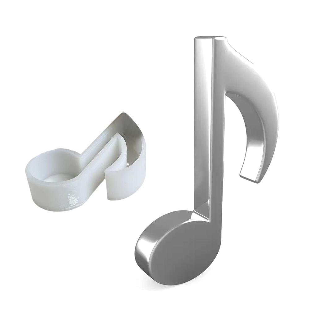 Musical Note Silicone Mold Resin Aromatherapy Gypsum Cake DIY Mould Resin Casting Tool Handmade Home Craft Decorations
