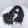 Sweet Spring And Autumn Lace Cotton Scarf Women's Knitting Soft Thin Small Shawl Winter Warm Scarves