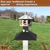 Squirrels Baffle Squirrels Proof Bird Feeders Baffle Wrap Around Squirrels Baffle Squirrels Guard for Bird Feeders Rod