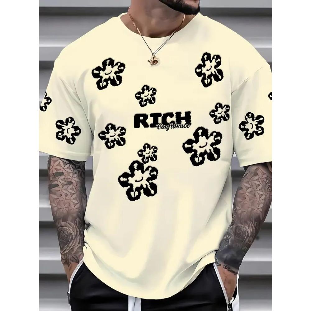 

Модная повседневная мужская футболка с 3D-принтом, новинка лета 2025 года, изготовлена из полиэфирного волокна, дышащая и легкая. 6XL