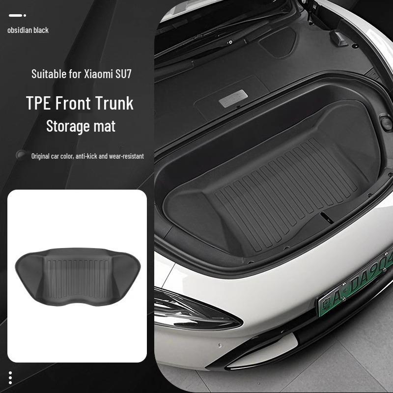 Eco-friendly, Odorless TPE Floor Mats for Xiaomi SU7: Original Car Color and Interior Match