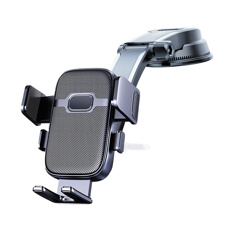 Suction Cup Car Phone Holder Dashboard Folding Stand 360° Multi-Angle Rotation Stable Mount for Horizontal & Vertical Navigation in Car