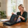 Portable Fireproof & Waterproof EVA Accordion File Storage Box