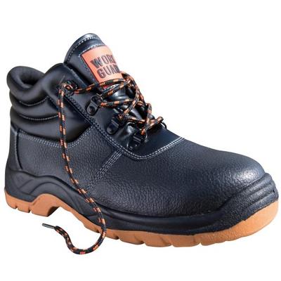 Mens Work-Guard Defense SBP Waterproof Leather Safety Boots