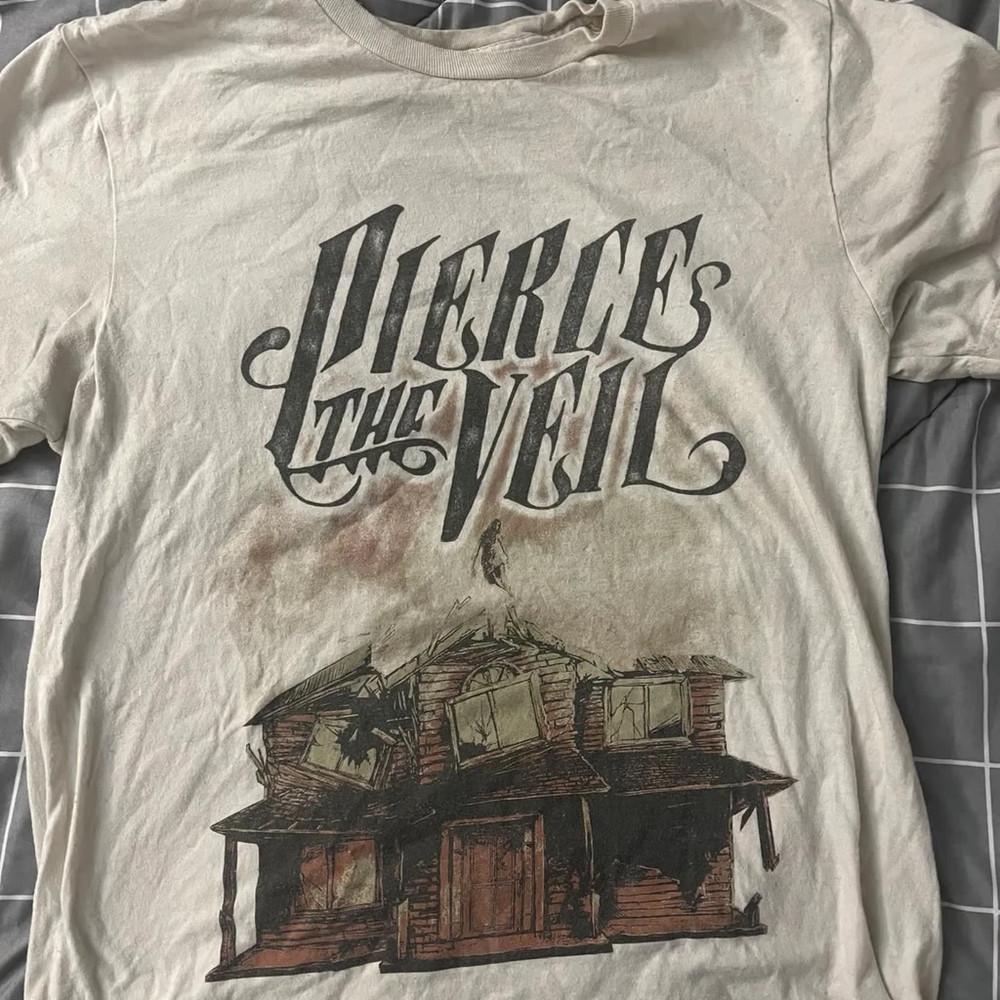 

Футболка с принтом группы Pierce the Veil Унисекс Концертная S - 5XL Унисекс Футболка XXL