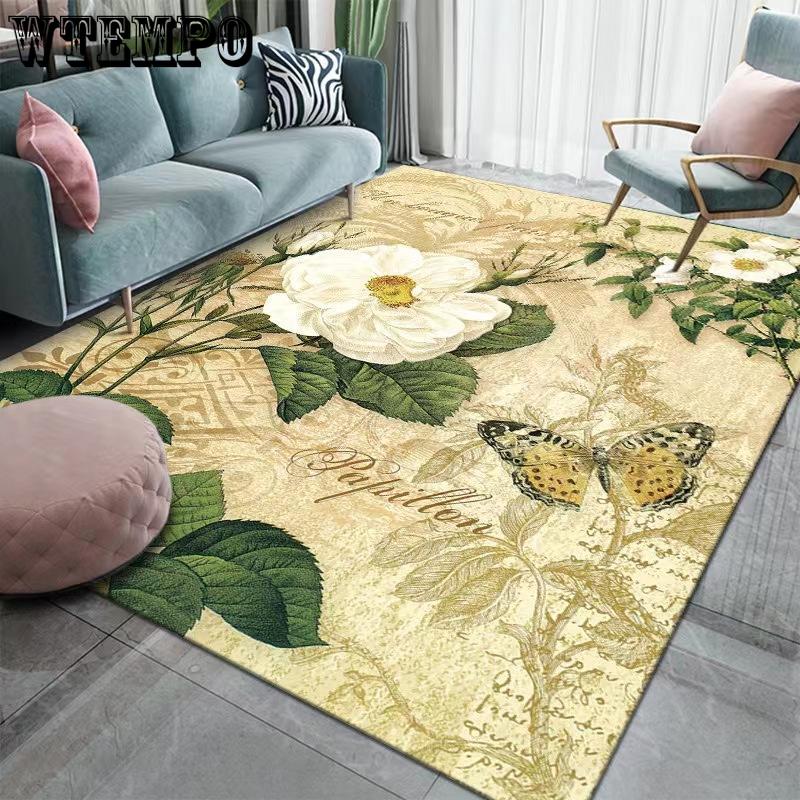 Living Room Rugs Anti-Slip Bedroom Bathroom Carpet Home Decoration Mats Hallway Doormat