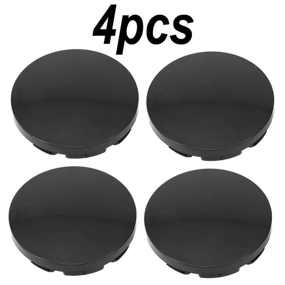 

4 шт. 55 мм/2,17 дюйма Колпачки центра колеса автомобиля Пластик АБС Черные Автомобильные диски Легкосплавные диски Центральная заглушка ступицы колеса Автоаксессуары