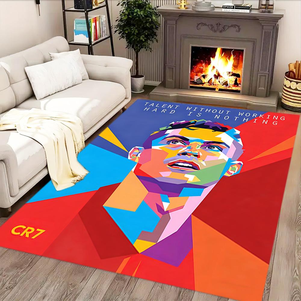 Cristiano Ronaldo's Legacy voor Woonkamerkleed, Slaapkamer, Studeerkamer, Haldecoratie, Perfect voor Huisdecoratie of Vakantiegeschenken