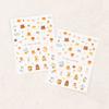 Friends With Chubby Cheeks, Pastry Chef Nail Stickers (2 Pieces)