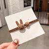 Simple Light Luxury Bear Hair Band Cartoon Hair Rope Girls Tie Hair Rubber Band Headrope Women'S Hair Accessories
