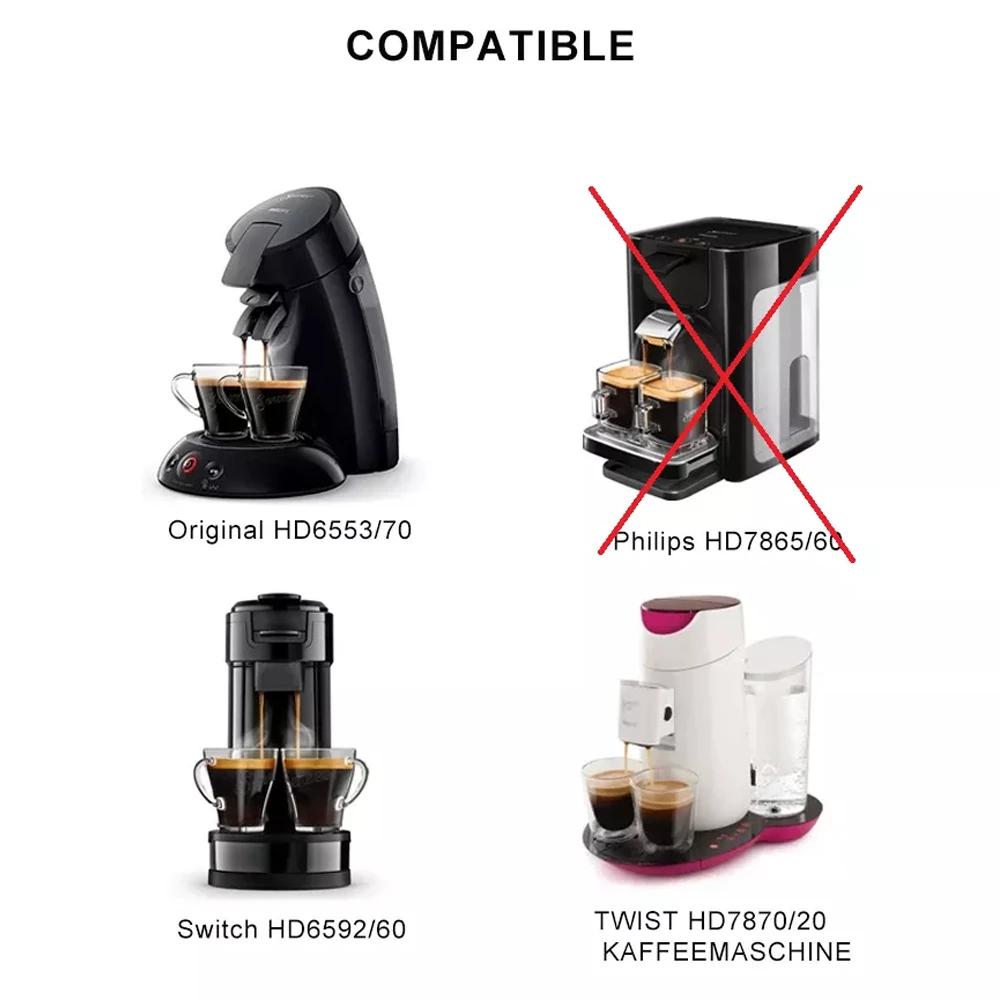 Für Senseo Kaffeekapsel Edelstahl Kaffeefilter Kapsel Wiederverwendbarer Kaffeemaschinenfilter Espresso Crema Maker