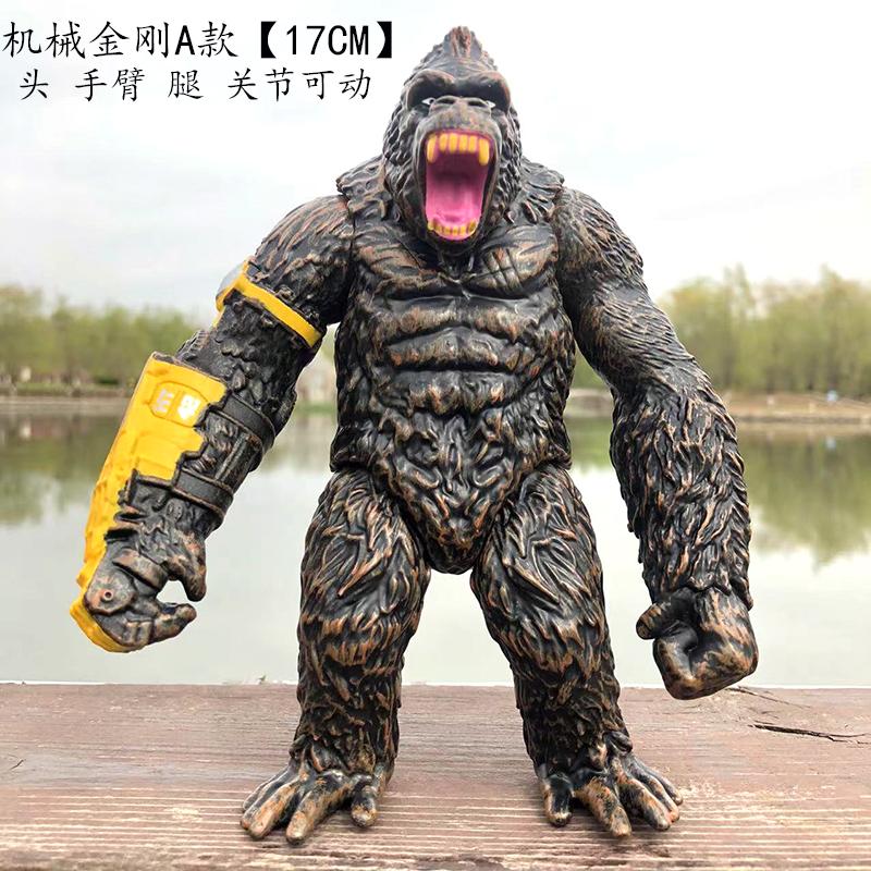 Big Red Lotus Godzilla Destoroyah Hedorah Mechanical Space Godzilla VS King Kong Kidora Soft Rubber Monster modei Toy kid gift
