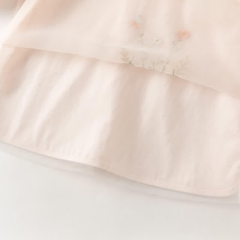 DAVE&BELLA Girls' Hanfu Style A-line Mesh Dress