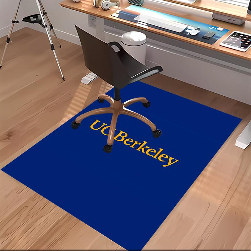UC Berkeley Printed Absorbent Washable Carpet, Non-Slip Bathroom Mats, Kitchen Rugs, Yoga Mat,Living Room Entrance, Camping Picnic Rugs