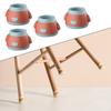 Leg Tip Pad Anti-Skid 4Pcs for Hardwood Floor Outdoors Chair
