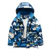 Children's Fashion Print Ski Suit Boys' And Girls' Thickened Waterproof Warm Ski Jacket