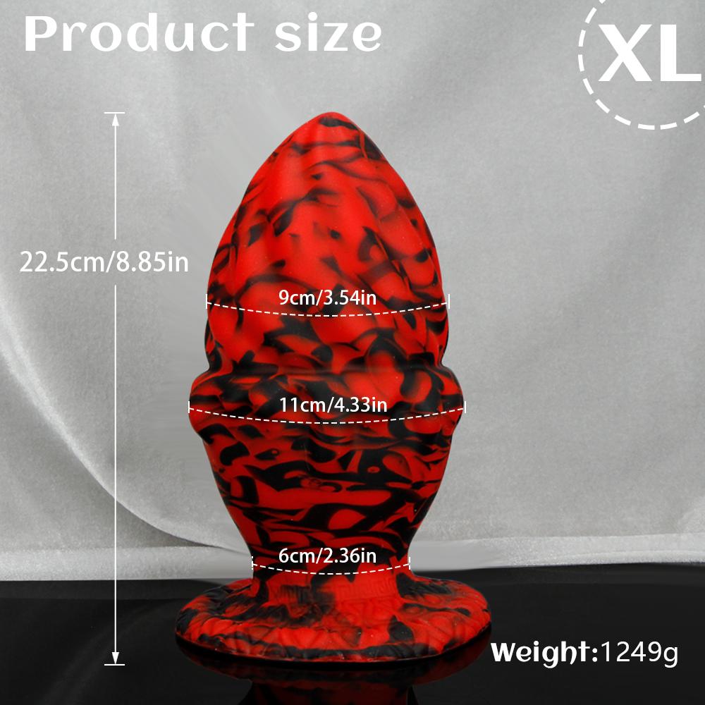 Big Butt Plug Anal Beads Suction Cup Large Anal Plug Fisting Anal Toys Prostate Massager Anal Dilator Bdsm Sex Toy For Men Women