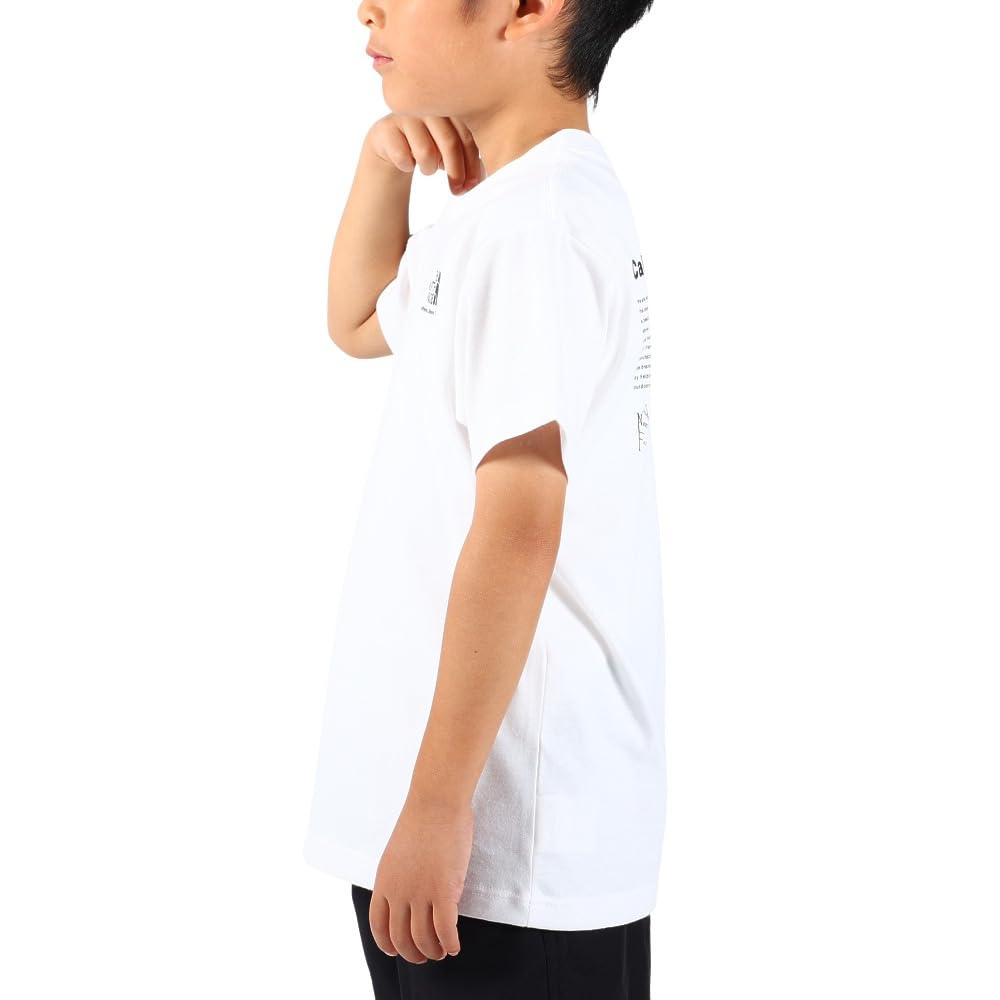 North Short Sleeve Historical Logo Tee Unisex UV Care Organic Cotton White 140 [The Face]