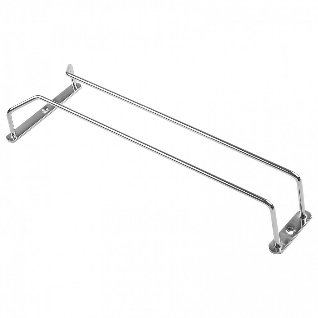 Silberner Weinglasständer Halter Aufbewahrungsorganisator Edelstahl Aufhänger