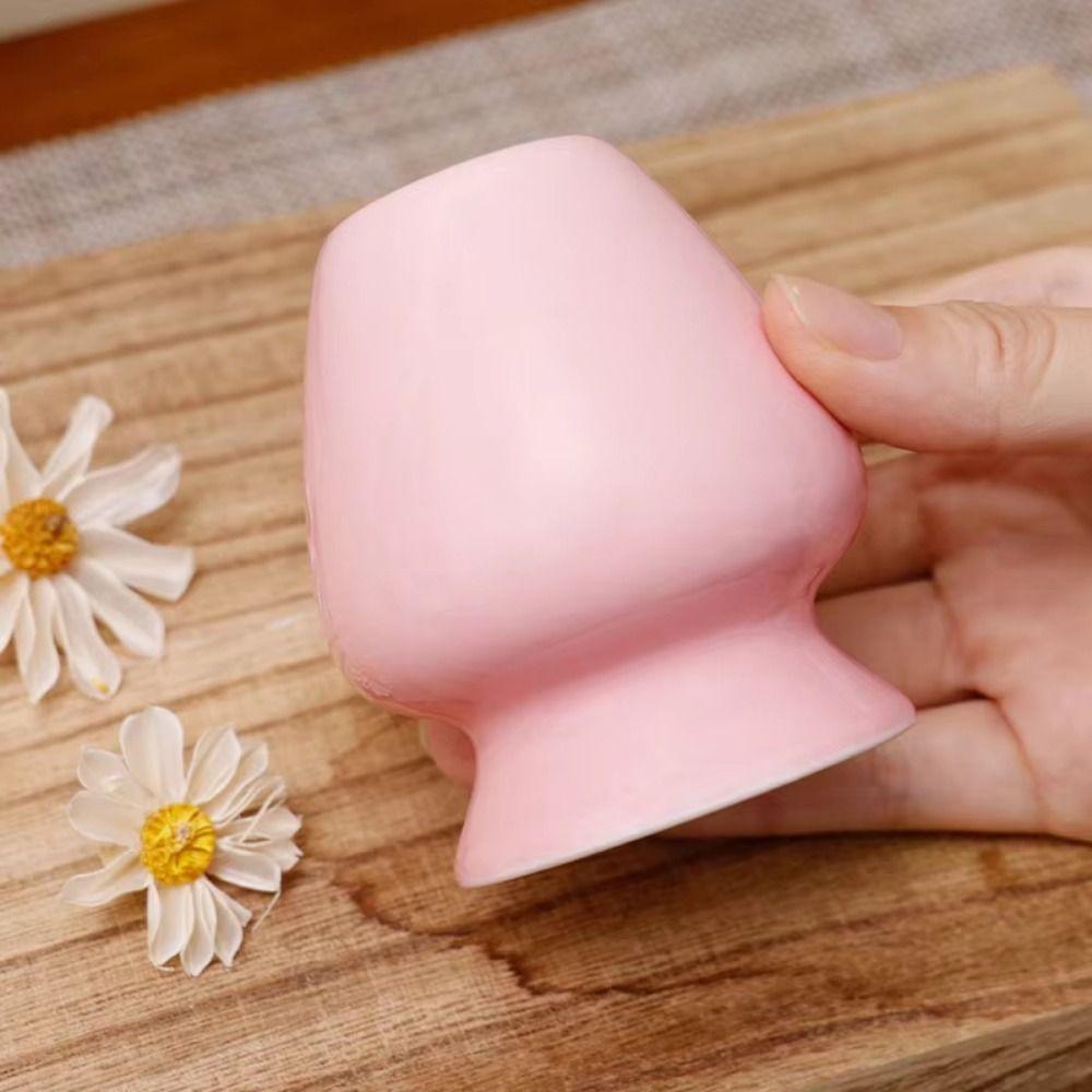 Retro Matcha Whisk Stand Vintage Ceramic Holder Elegant Chasen Stand  Tea Drinking Utensils